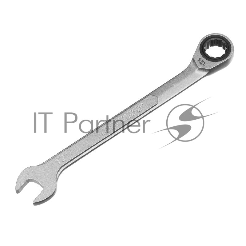Ключ комбинированный трещоточный 12 мм// Gross