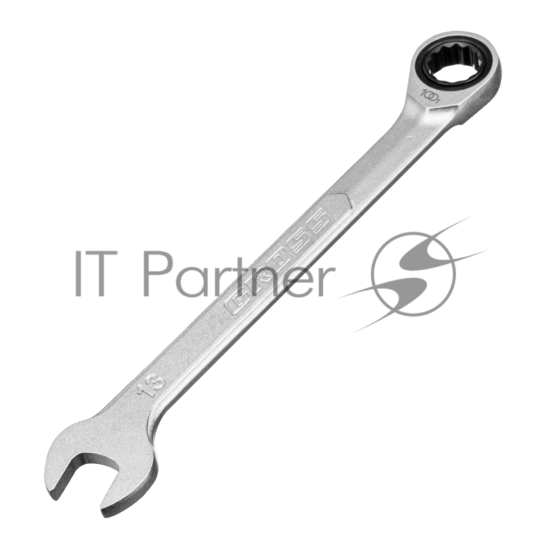 Ключ комбинированный трещоточный 13 мм// Gross