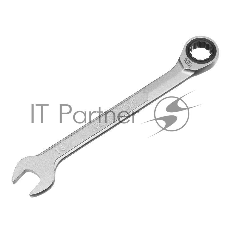 Ключ комбинированный трещоточный 16 мм// Gross