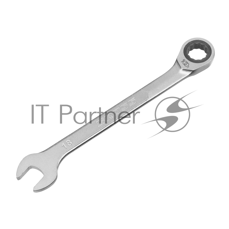 Ключ комбинированный трещоточный 18 мм// Gross