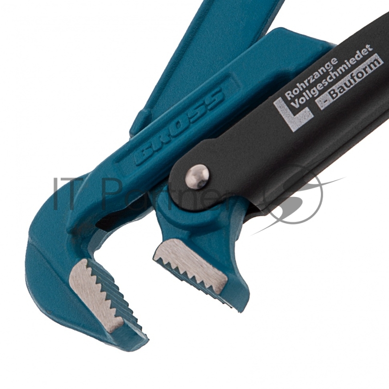 Ключ трубный рычажный, №0, 3/4, цельнокованый, CrV, тип - L// Gross