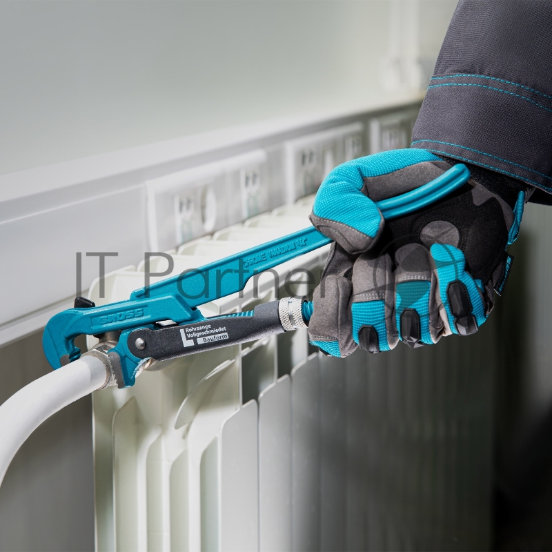 Ключ трубный рычажный, №0, 3/4, цельнокованый, CrV, тип - L// Gross