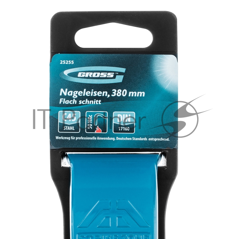 Лом-гвоздодер, плоскопрофильный, 380x35x8мм// Gross