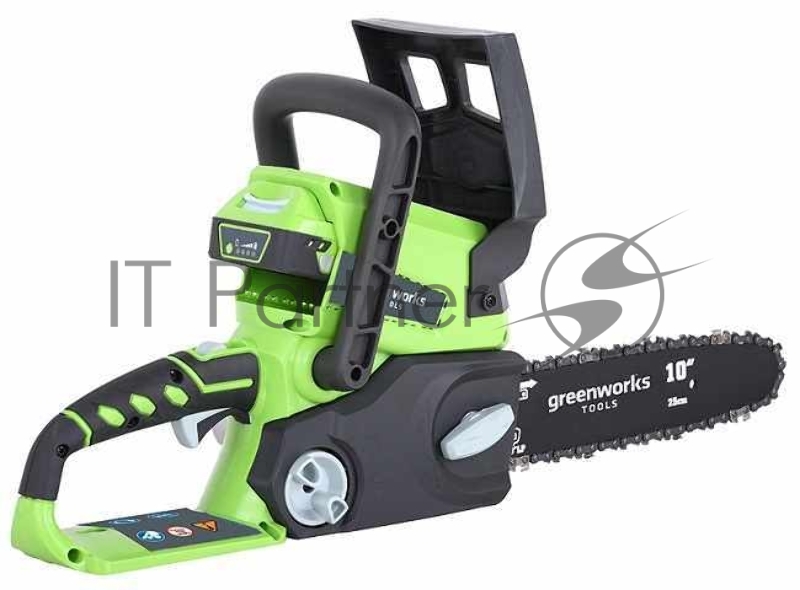 Цепная пила аккумуляторная GreenWorks G24CS25K2, 24V, 25см, c АКБ 2Ач и ЗУ (2007707UA)