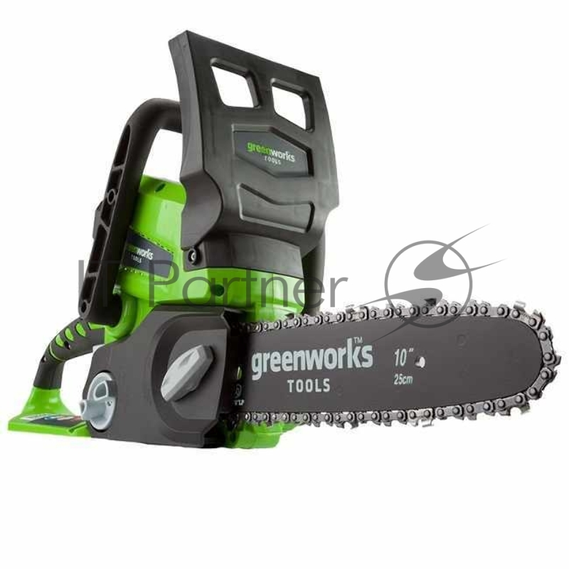 Цепная пила аккумуляторная GreenWorks G24CS25K2, 24V, 25см, c АКБ 2Ач и ЗУ (2007707UA)