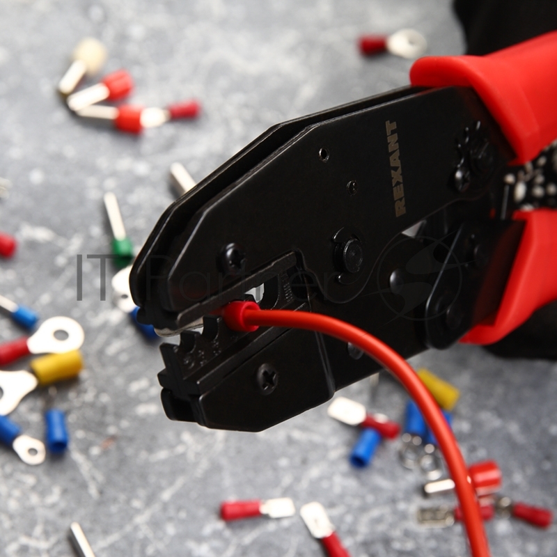 Кримпер REXANT HT-336 N для обжима изолированных и неизолированных гильз 1.5-10.0 мм²