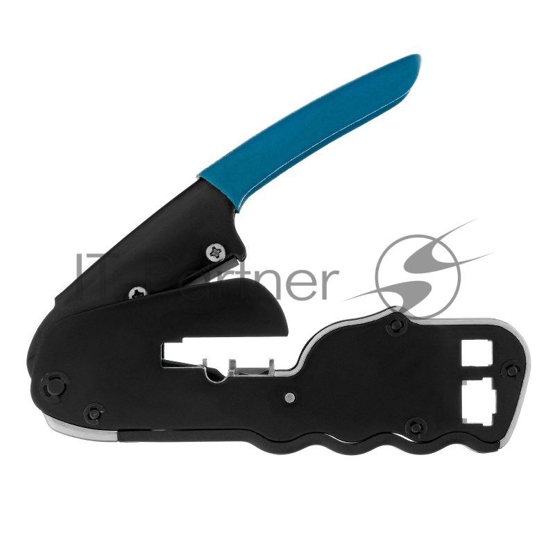 Клещи для обжима телефонных и компьютерных клемм RJ45, 8P и RJ11/12, 6P, компакт., CAT5// Gross