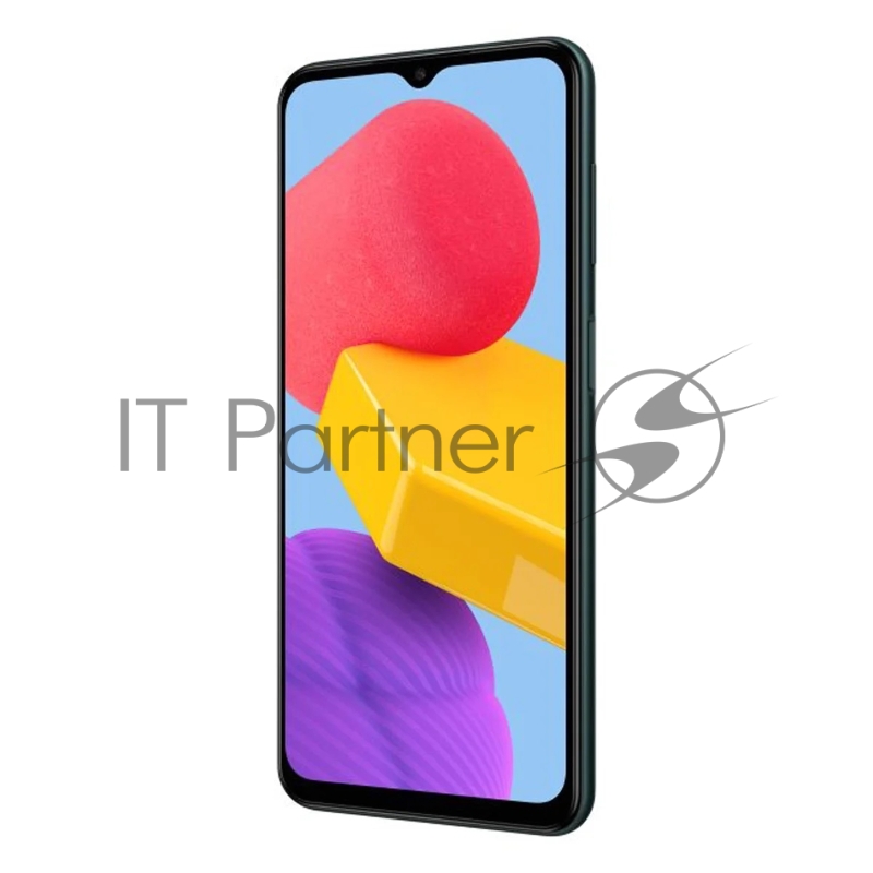 Смартфон Samsung Galaxy M13 4/128Gb Deep Green 6.6/1080x2408/8MP/50MP+5MP+2MP Stereo/5000mAh/3 pin