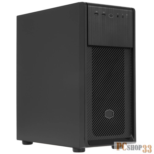 Корпус Cooler Master Elite 500 w/o ODD bay, 2xUSB3.2, 1x120Fan, w/o PSU, Black, Steel left panel, ATX
