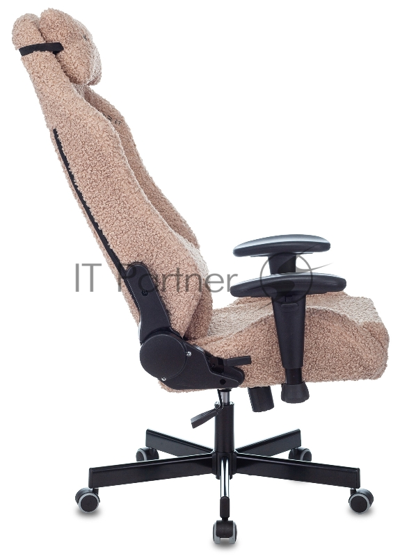 Кресло игровое Knight T1 коралловый экомех с подголов. крестовина металл