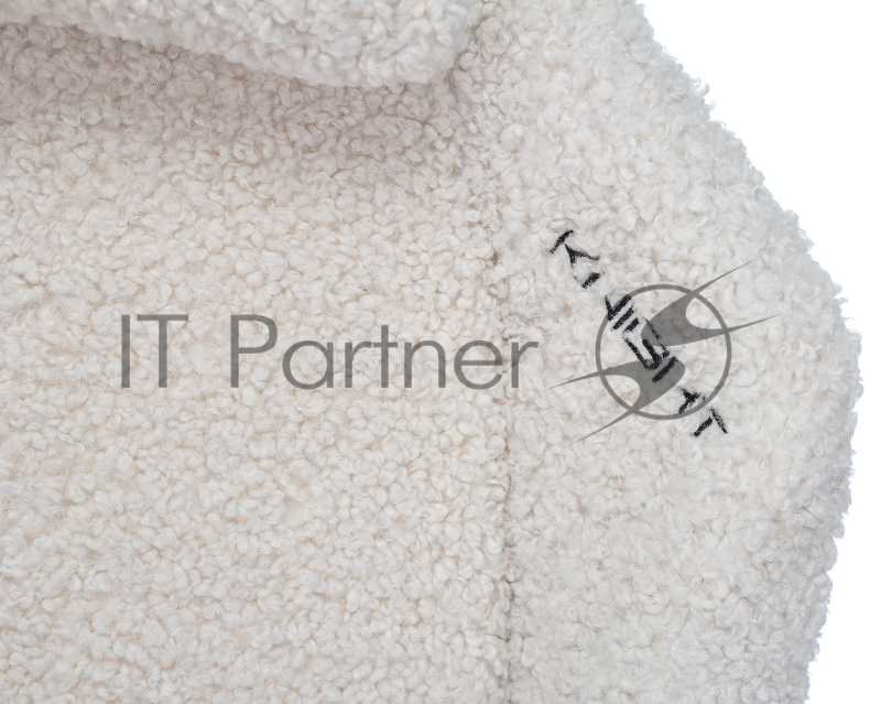 Кресло игровое Knight T1 молочный экомех с подголов. крестовина металл