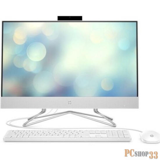 Моноблок HP 24-df1036ny AiO 23.8(1920x1080)/Intel Core i5 1135G7(2.4Ghz)/8192Mb/1000Gb/n Internal Graphics /Cam/WiFi/war 1y/Snow White/FreeDOS + EN kbd