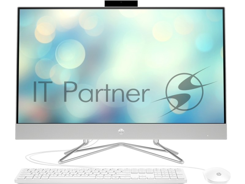 Моноблок HP 27-dp1078ny AiO 27(1920x1080)/Touch/Intel Core i7 1165G7(2.8Ghz)/8192Mb/1000Gb/n Internal Graphics /Cam/WiFi/war 1y/Natural silver/FreeDOS + EN kbd