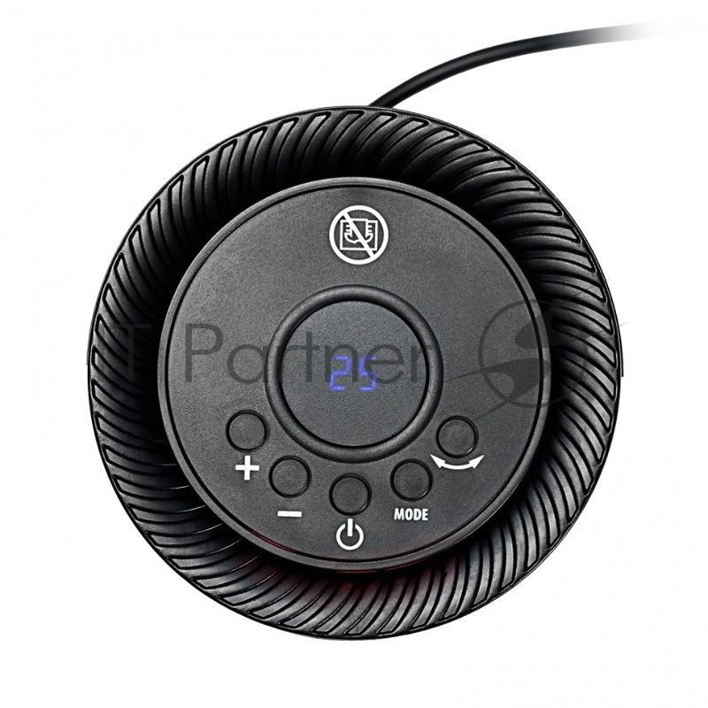 Тепловентилятор электр. керамический DTFC-1200, 3 реж., вентилятор, нагрев 600/1200 Вт// Denzel