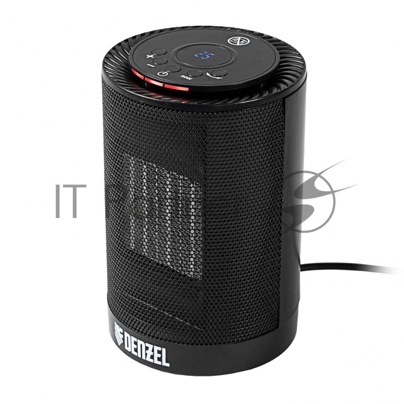 Тепловентилятор электр. керамический DTFC-1200, 3 реж., вентилятор, нагрев 600/1200 Вт// Denzel