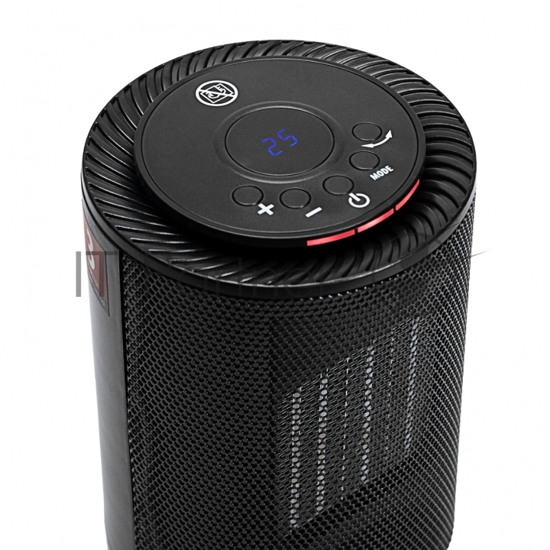 Тепловентилятор электр. керамический DTFC-1200, 3 реж., вентилятор, нагрев 600/1200 Вт// Denzel