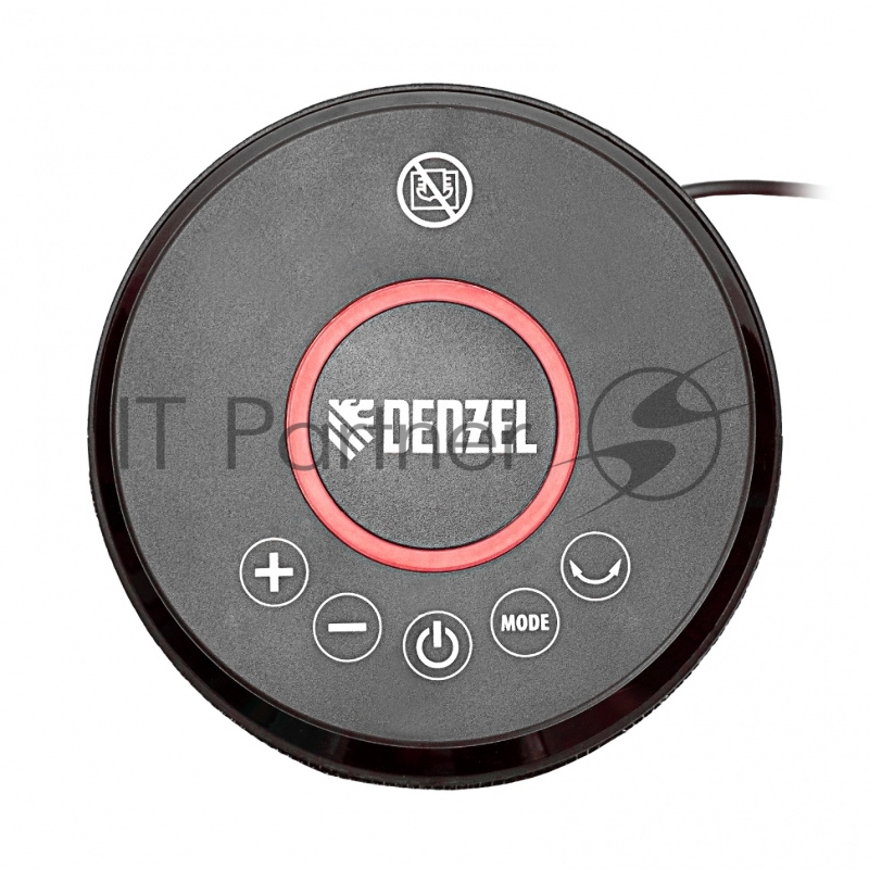 Тепловентилятор электр. керамический DTFC-2000, пульт, 3 реж., вент., нагрев 1000/2000 Вт// Denzel