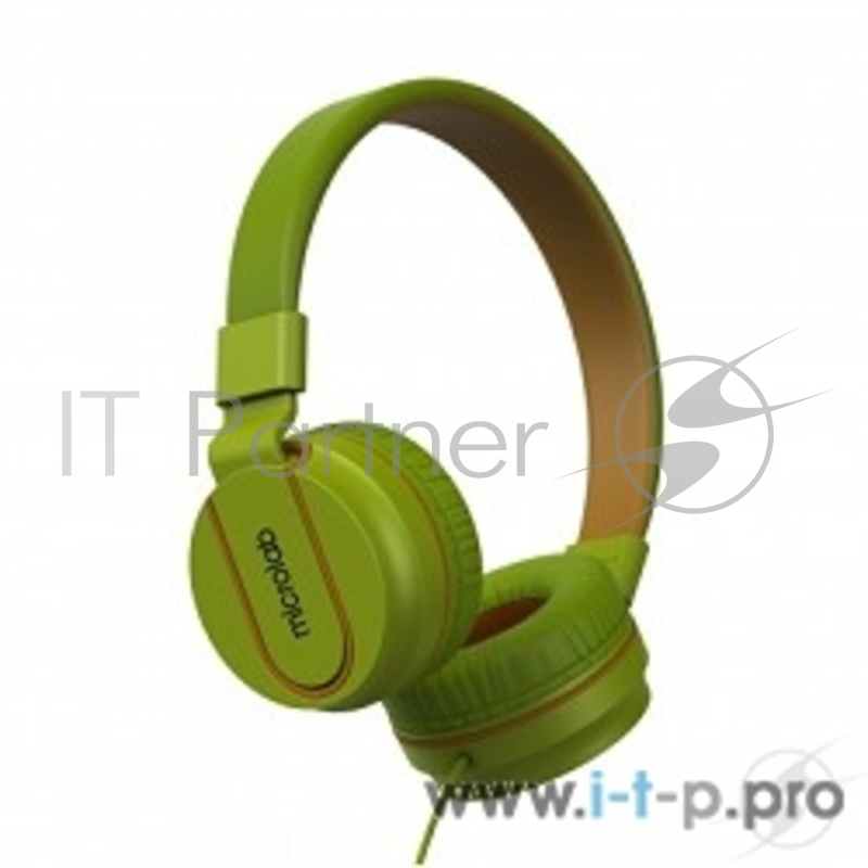 Наушники Microlab MICROLAB Наушники с микрофоном K763D green, 20Hz - 20KHz