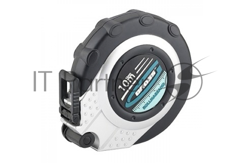 Рулетка геодезическая 10 м х 13 мм, закр. корп., металл. лента, нейлон// Gross