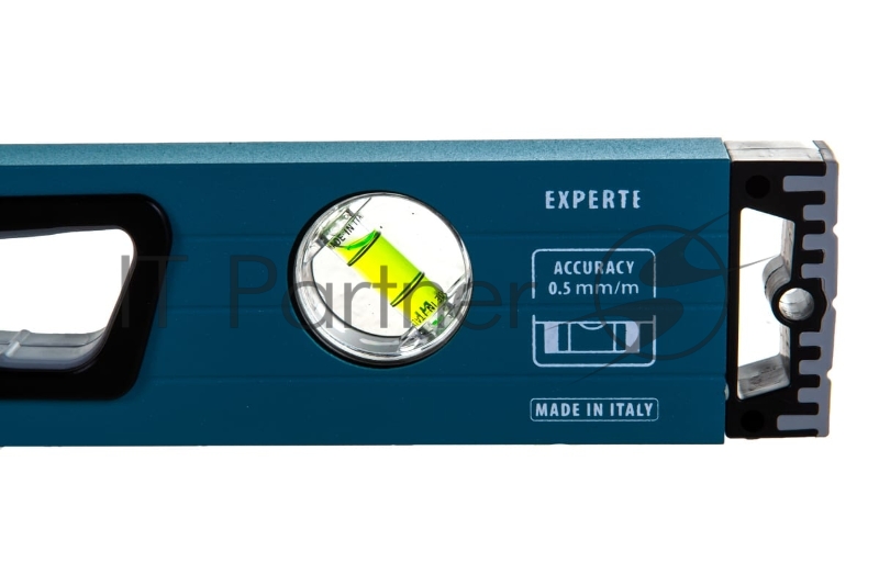 Уровень алюминиевый, 600 мм, усиленный с ударопрочными заглушками, рукоятки, 3 глазка// Gross