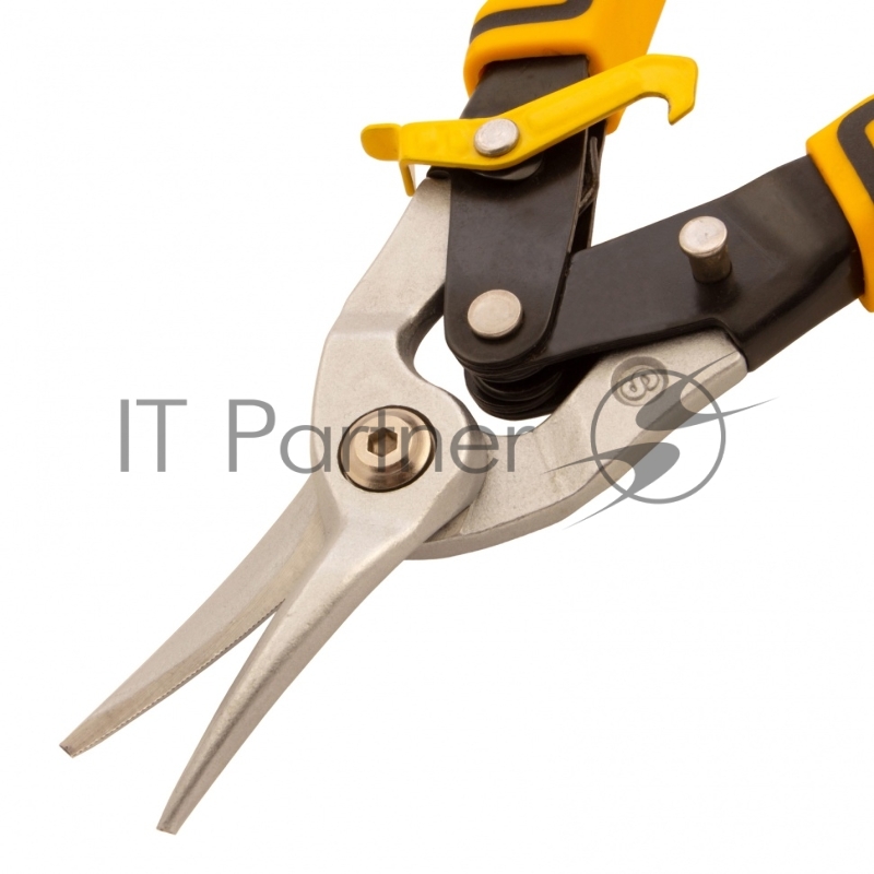 Ножницы по металлу,270мм, прямой рез,сталь-CrMo, трехкомп.рук-ки // Denzel