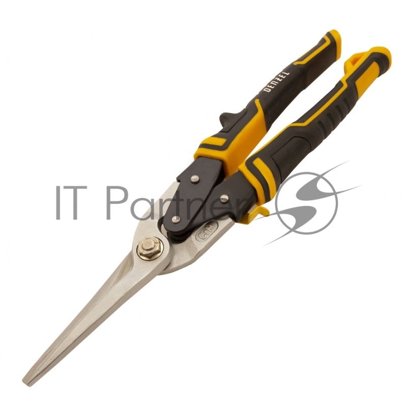 Ножницы по металлу,315мм, прямой проходной рез,сталь-CrMo, трехкомп.рук-ки // Denzel