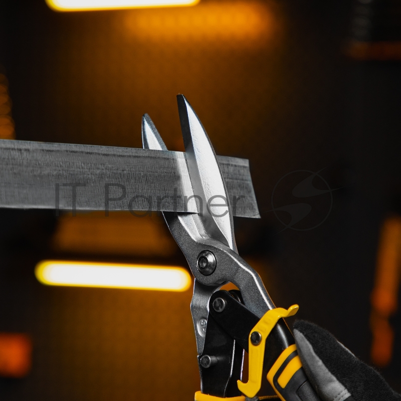 Ножницы по металлу,315мм, прямой проходной рез,сталь-CrMo, трехкомп.рук-ки // Denzel