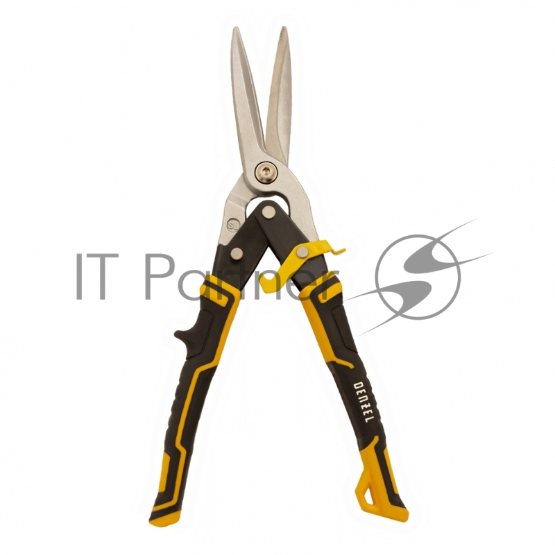 Ножницы по металлу,315мм, прямой проходной рез,сталь-CrMo, трехкомп.рук-ки // Denzel