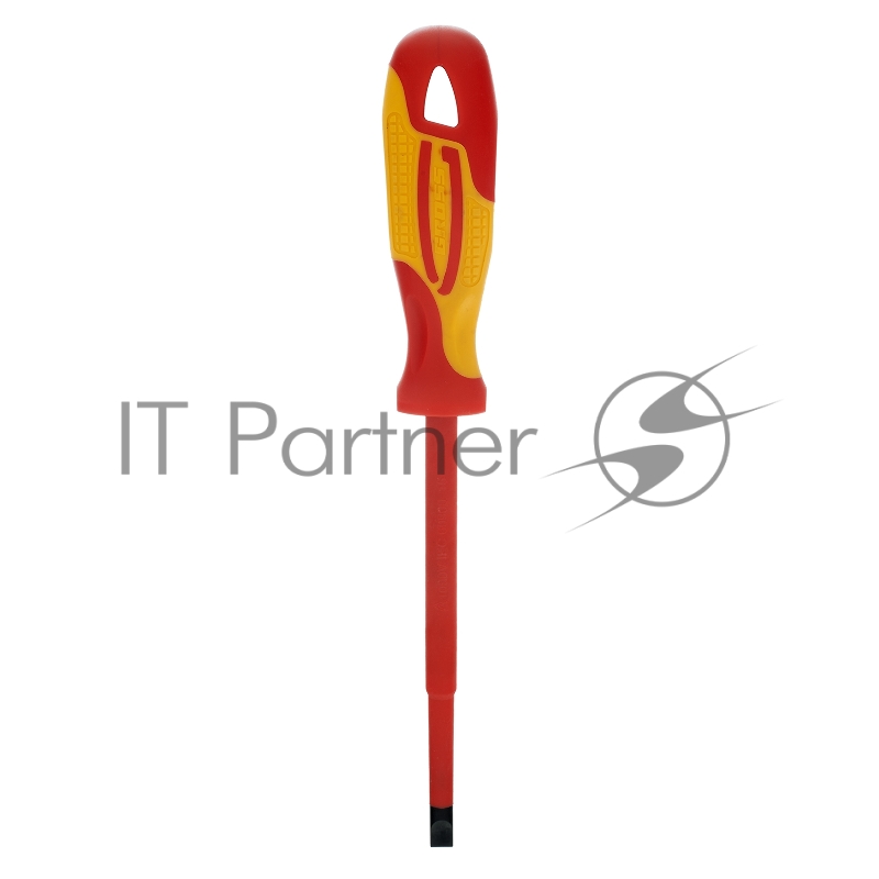 Отвертка GROSS 12945 диэлектрическая sl8х150мм crmo до 1000в двухкомпонентная рукоятка