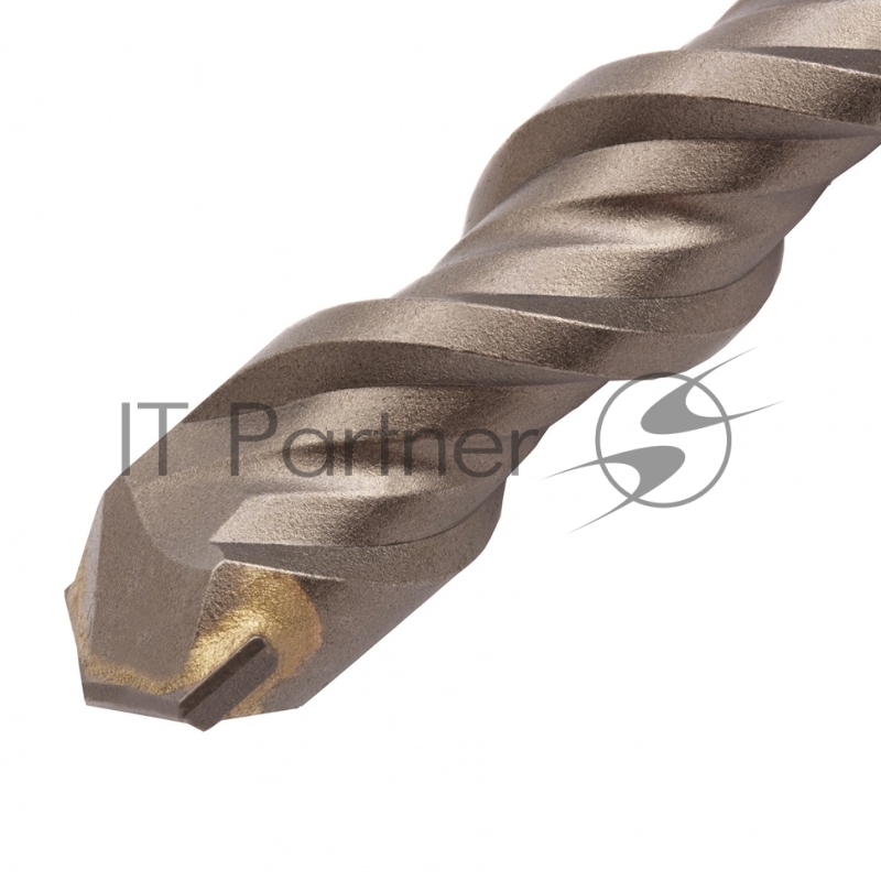 Бур по бетону, двойная спираль, Cobalt W-tip, 18x260 мм, SDS PLUS// Denzel