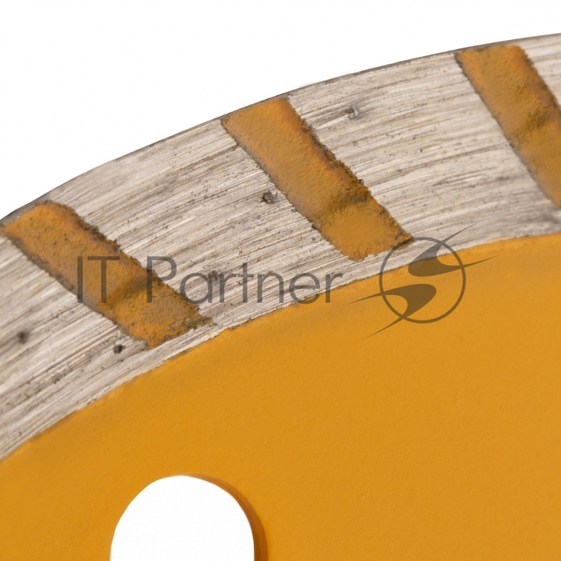 Диск алмазный отрезной ф125 х 22,2 мм, Турбо, сухое резание// Denzel