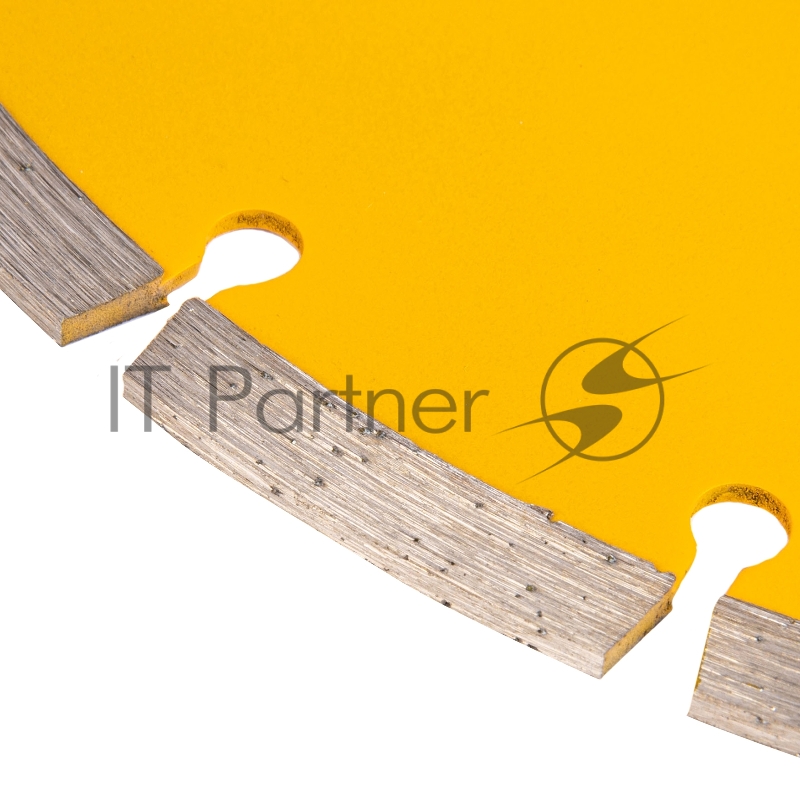 Диск алмазный отрезной ф230 х 22,2 мм, Сегментный, сухое резание// Denzel