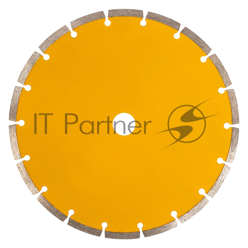 Диск алмазный отрезной ф230 х 22,2 мм, Сегментный, сухое резание// Denzel