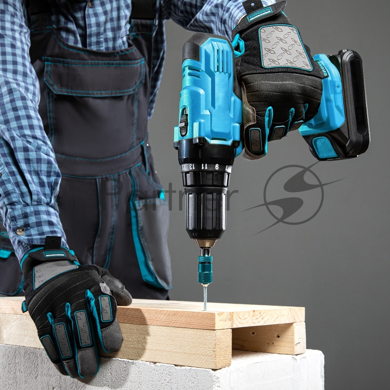 Адаптер для бит с ограничителем и двойным магнитом, 1/4// Gross