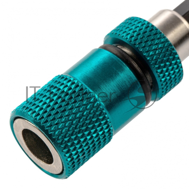 Адаптер для бит с ограничителем и двойным магнитом, 1/4// Gross