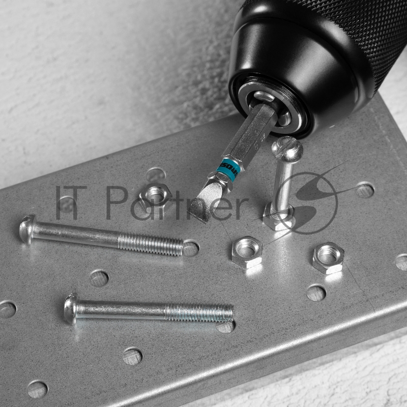 Набор бит SL5,0х50, сталь S2, 10шт.// Gross