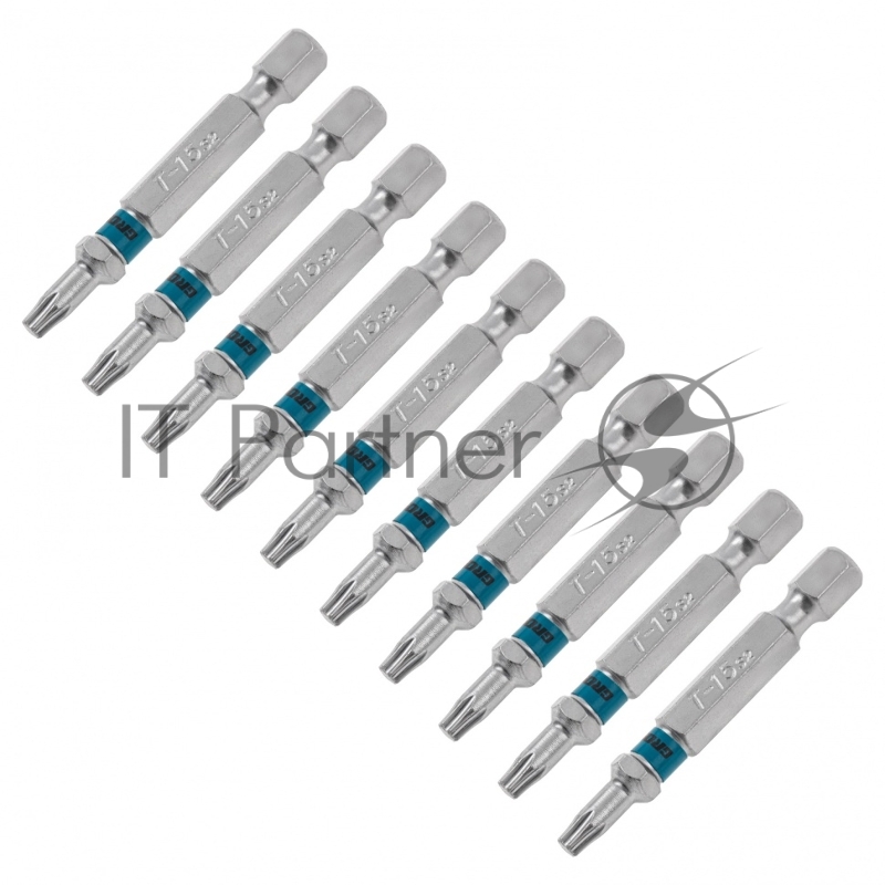 Набор бит TORX 15х50, сталь S2, 10 шт.// Gross