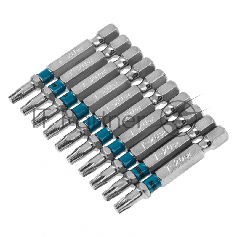 Набор бит TORX 20х50, сталь S2, 10 шт.// Gross