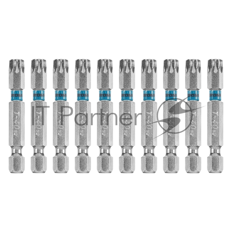 Набор бит TORX 40х50, сталь S2, 10 шт.// Gross