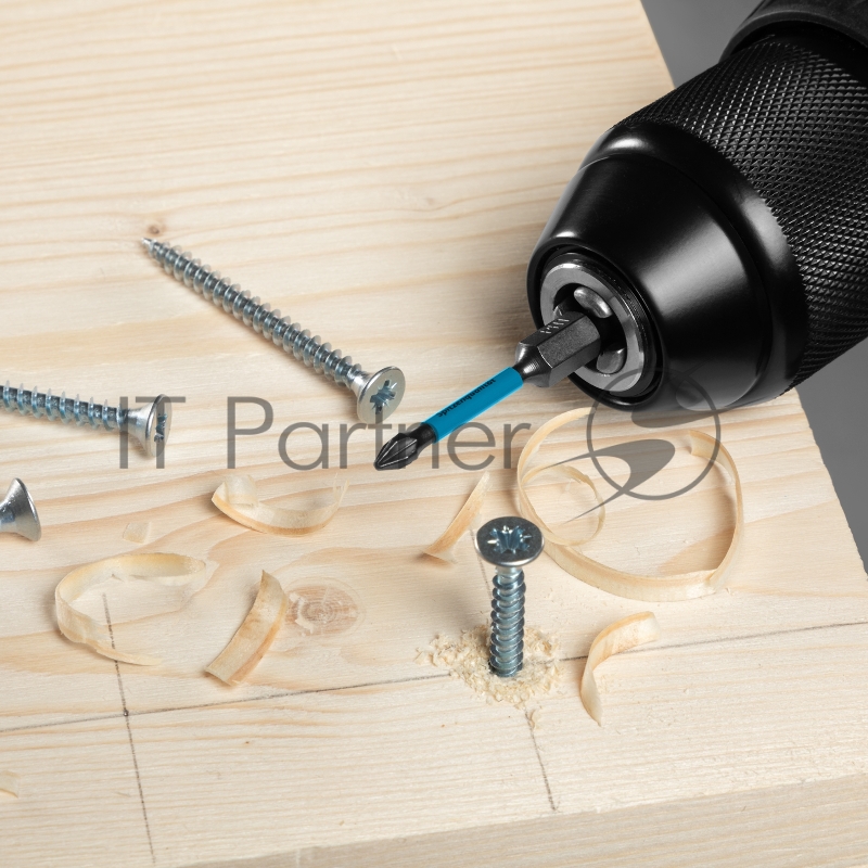 Набор бит торсионных PH1x50 мм, для ударных шуруповертов, 2 шт.// Gross