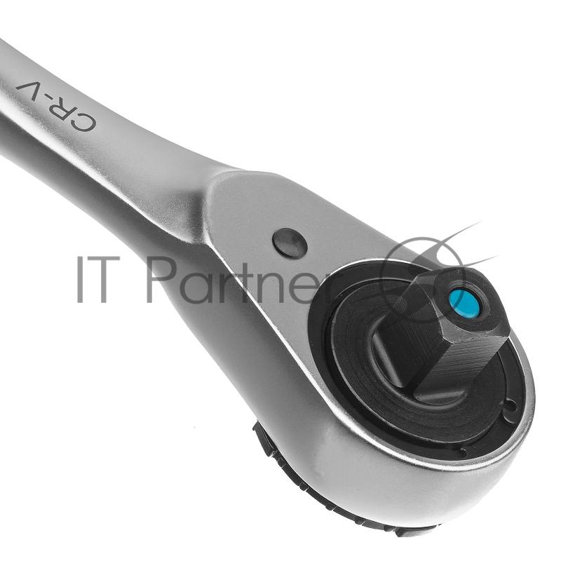 Набор торцевых головок, трещотка 120 зубьев, 41 предмет, 1/2, 1/4, CrV// Gross