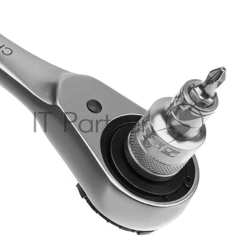 Набор торцевых головок, трещотка 120 зубьев, 41 предмет, 1/2, 1/4, CrV// Gross