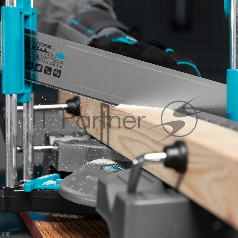 Пильное полотно для прецизионного стусла PIRANHA, 550 мм, зуб 2D, каленый зуб, 18 TPI// Gross