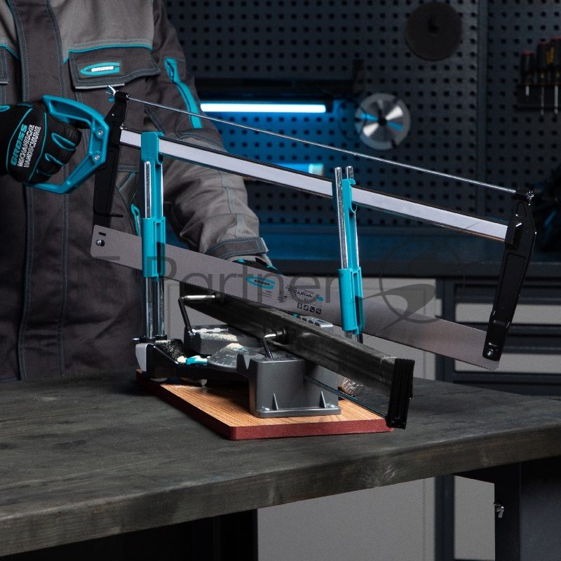 Пильное полотно для прецизионного стусла PIRANHA, 600 мм, зуб 2D, каленый зуб, 18 TPI// Gross