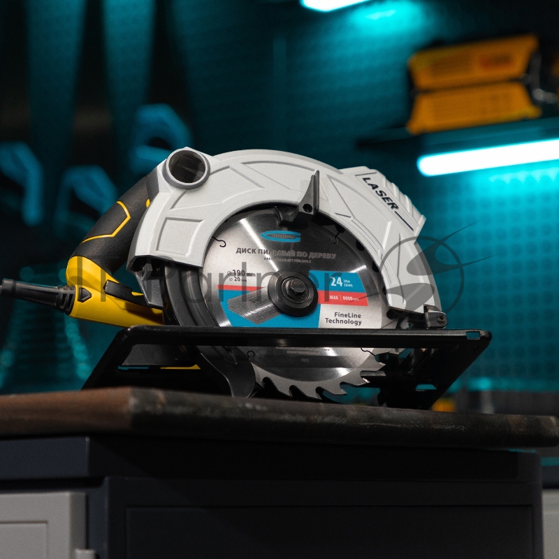 Пильный диск по дереву ф190 х 20 мм, 24 зуба + кольцо 20/16мм// Gross