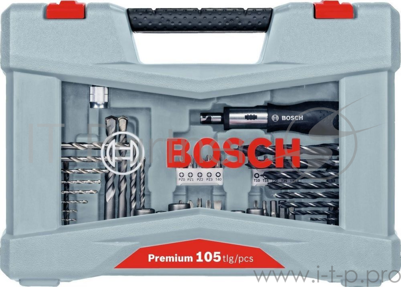 Набор бит Bosch Premium Set-105 (2608P00236) (105пред.) для шуруповертов