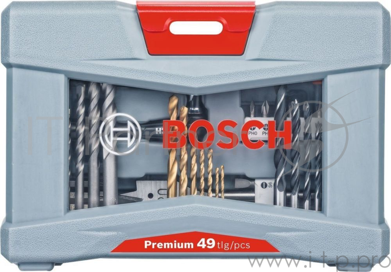 Набор бит Bosch Premium Set - 49 (2608P00233) (49пред.) для шуруповертов
