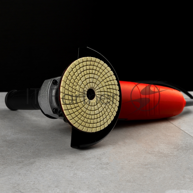 Алмазный гибкий шлифовальный круг, 100 мм, P 100, мокрое шлифование, 5шт.// Matrix