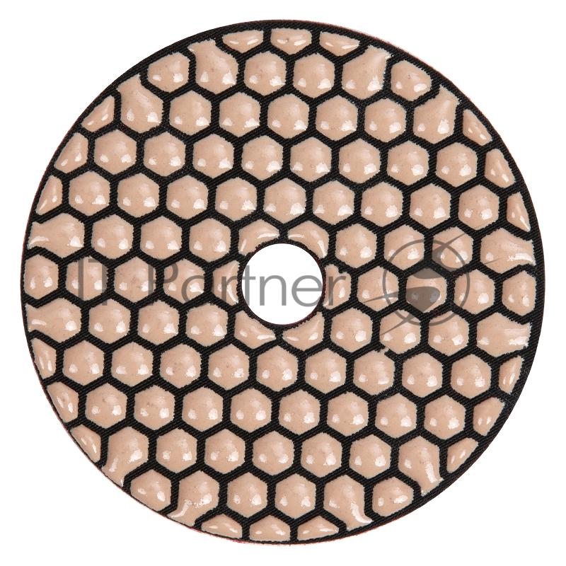 Алмазный гибкий шлифовальный круг, 100 мм, P 100, сухое шлифование, 5шт.// Matrix