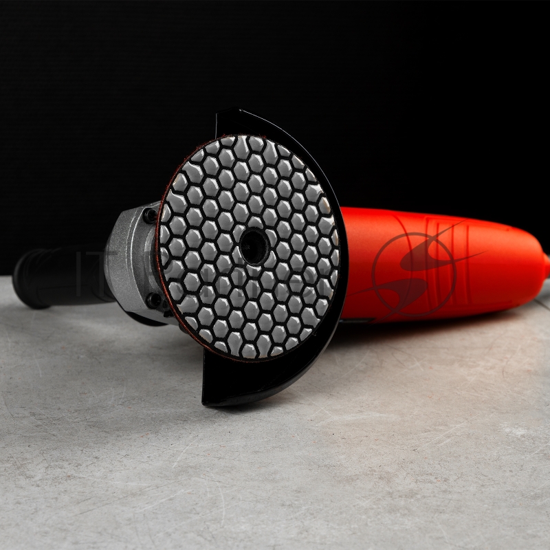 Алмазный гибкий шлифовальный круг, 100 мм, P 100, сухое шлифование, 5шт.// Matrix